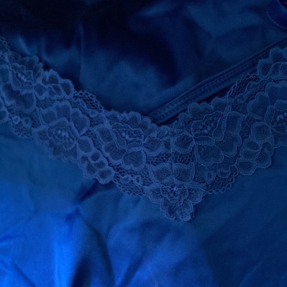 NWT Torrid Cobalt Electric Blue Cami Lace Trim Sleep 1 - Picture 6 of 6